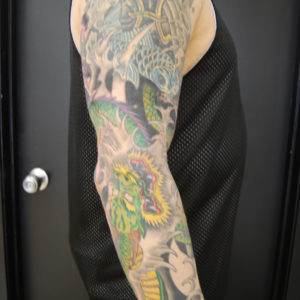 Sleeve Clogged With a Tattoo