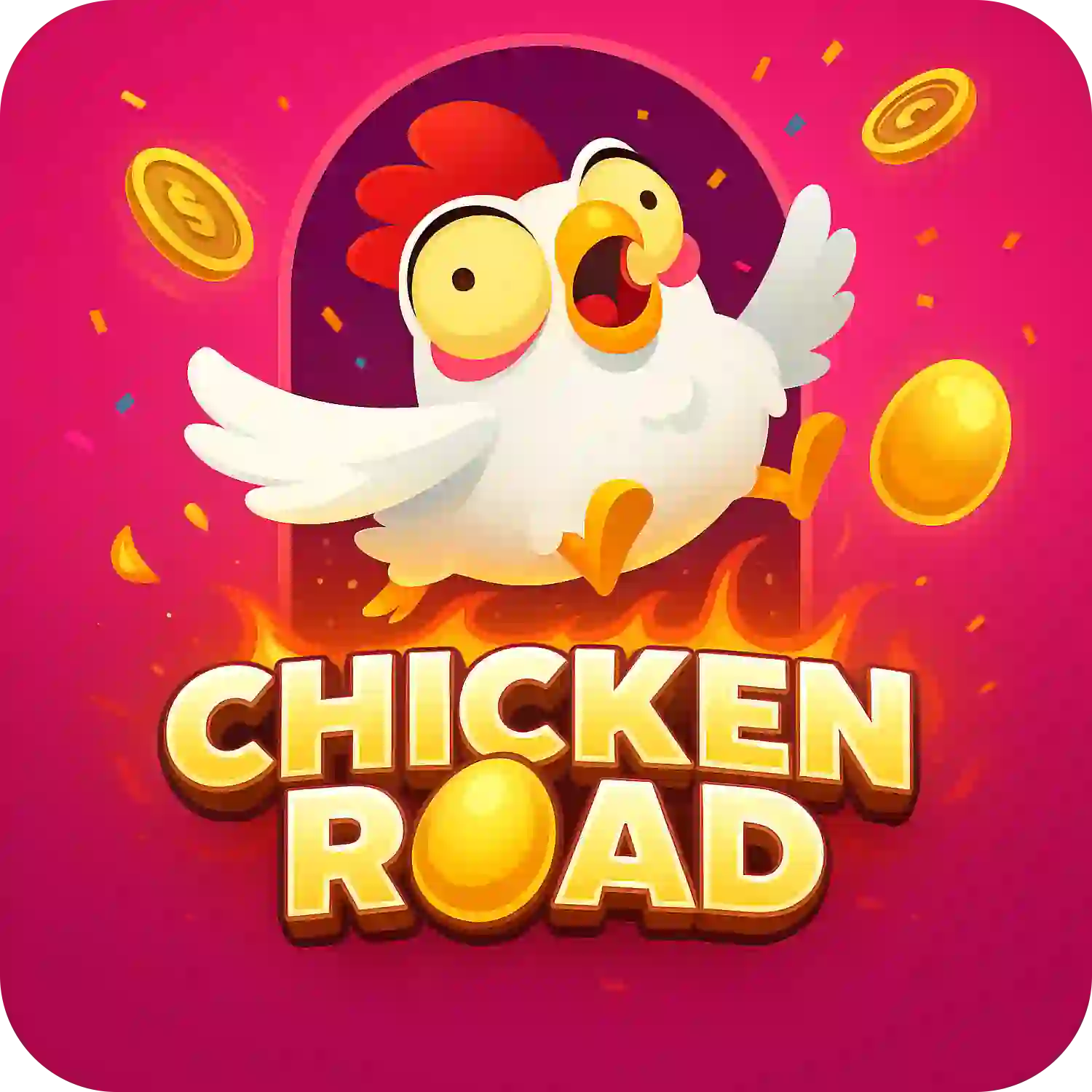 Chicken Road game logo