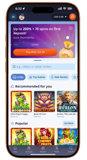 Choose a licensed casino